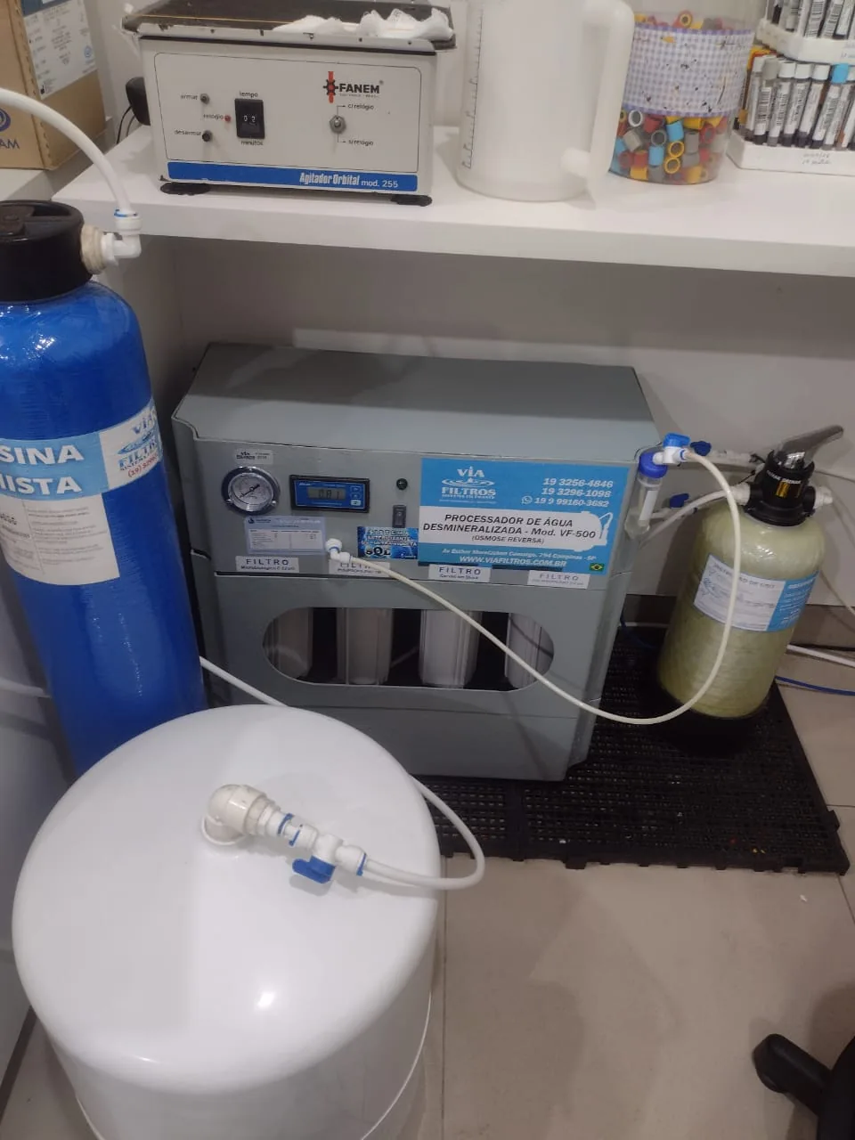 Equipamento Via Puroá instalado